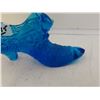 Image 4 : FENTON GLASS BLUE-SLIPPER DECORATIVE CAT ACCENT