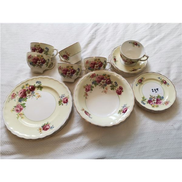 WOODS IVORY WARE ENGLAND 23 PIECES
