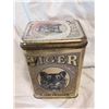 Image 3 : TIGER CHEWING TOBACCO TIN CAN