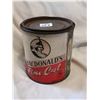 Image 3 : CARDBOARD/ TIN WAR TIME MCDONALD TOBACCO CAN