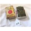 TWO OLD TOBACCO POUCHES, DUKES, DURHAM