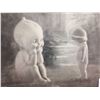 Image 3 : ANTIQUE ART PRINTS, CHILD GHOST
