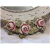 Image 3 : ANTIQUE LOOKING MIRROR, ROSES