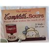 Image 4 : CAMPBELL SOUP SIGN, CUP, WATERING CAN