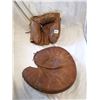 Image 1 : TWO VINTAGE BASEBALL GLOVES, COOPER FIELDERS, WILSON BACKCATCHER