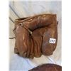 Image 3 : TWO VINTAGE BASEBALL GLOVES, COOPER FIELDERS, WILSON BACKCATCHER