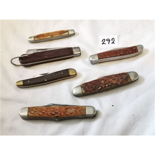 POCKET KNIFE LOT, AS IS