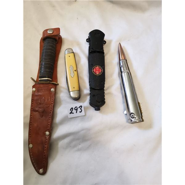 POCKET KNIFE LOT, AS IS, LAMPLOUGH CUTLERY