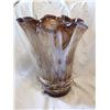 Image 2 : GOLD VEIN GLASS VASE, ARTISTIC DESIGN, 13” HIGH