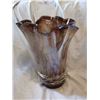 Image 7 : GOLD VEIN GLASS VASE, ARTISTIC DESIGN, 13” HIGH