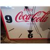 Image 3 : LARGE COCA-COLA METAL FRAME CLOCK, NEEDS BOLTS FOR HANDS