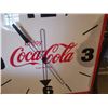 Image 4 : LARGE COCA-COLA METAL FRAME CLOCK, NEEDS BOLTS FOR HANDS