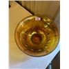 Image 3 : Large Carnival Glass Bowl - 12” Across, 7” High