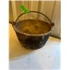 Image 1 : Cast Smelting Pot - #6 Galt Malleable Iron - 6 ½” Across, 4” High