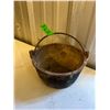 Image 2 : Cast Smelting Pot - #6 Galt Malleable Iron - 6 ½” Across, 4” High