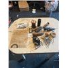 Image 1 : Vintage Harness Repair Kit - Awls, Thread, Needles, Etc