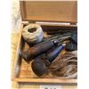 Image 2 : Vintage - Leather Repair Kit - Awls, Needles, Thread, + Box