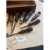 Image 1 : 10 Pieces, 9 Awls + Staple Remover And Box