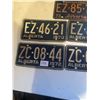 Image 2 : 5 Alberta License Plates - 2 Pair - 1970 - 1972 + Single 1973