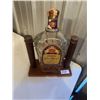 Image 1 : Crown Royal 66oz Display Stand - Sorry Bottle’s Empty - Stand 10x10”