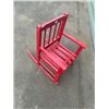 Image 4 : Childs Homemade Wooden Rocker - 21” Tall - 15” Wide - Primitive