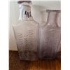 Image 2 : 3 sizes of vintage medicine bottles- watrous drugs and stationary ltd.