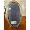 Image 1 : sterling silver oval picture frame size- 4.5" by 8.5"