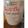 Image 1 : never used vulcan safety chef camp stove from 1950's