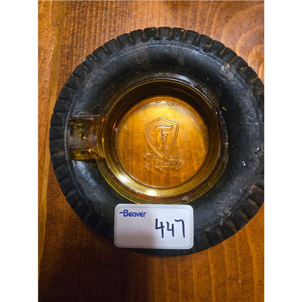Firestone tire ashtray-6"