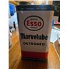 Image 1 : esso marvelube outboard tin - in good shape