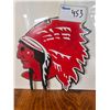 Image 1 : 6 inch die cut red indian lubster sign porcelain single sided -fantasy