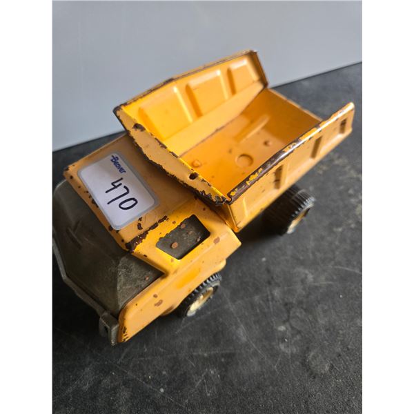 Older  original tonks dump truck-excellent