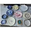 Image 1 : 45 pieces of serving plates- blue willow+ others