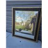 Image 1 : large mirror (26x30)in ornate frame