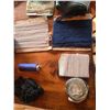 Image 5 : App. 75 pieces of victorian sewing related items-buttons, lace, linnens ,croos stitch+more