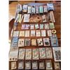 Image 6 : App. 75 pieces of victorian sewing related items-buttons, lace, linnens ,croos stitch+more