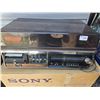 Image 2 : Sony turn table/ cassette player HP 319 in box stereo with original speakers 1970's vintage