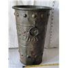 Image 2 : Large embossed metal elephant container.
