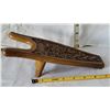 Image 2 : Carved wood boot jack.