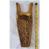 Image 3 : Carved wood boot jack.
