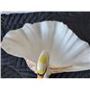 Image 2 : Large shell Swan vanity product holder.