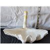 Image 3 : Large shell Swan vanity product holder.