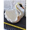 Image 4 : Large shell Swan vanity product holder.
