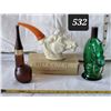 Image 1 : Avon collectable pipes & hose bottles.