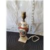 Image 4 : 1950's small 8” victorian style lamp. 16”H with shade.