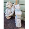 Image 4 : Stone gargoyle & outdoor inukshuk.