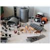 Image 5 : Large battery tractor, farm animals, buildings, fences & tools.