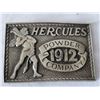 Image 3 : Blasting sign & Hercules Powder belt buckle. Prime Explosives. Calgary, Alta.