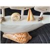 Image 8 : Shells. Shell bowl & sailing ship.