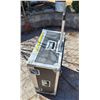 Image 8 : Large heavy duty, padded instrument case. Wheels for pulling & handles.Canadian made